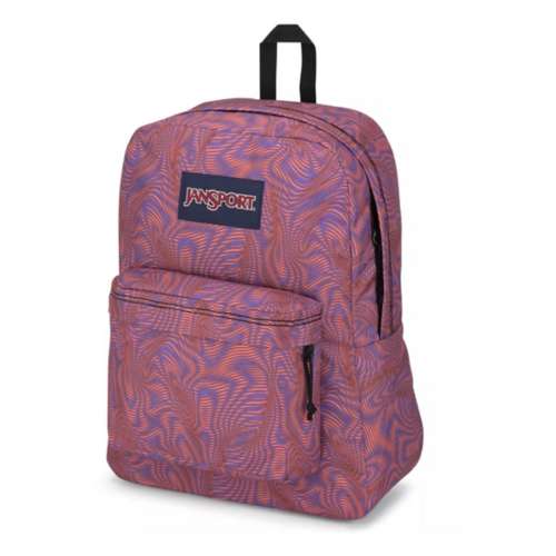 jansport big student backpack animal prints multicolor multiple  compartments