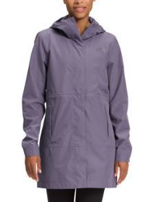 Women's Armani core ID Khakigrøn 'french terry'-sweatshirt Woodmont Long Rain Jacket