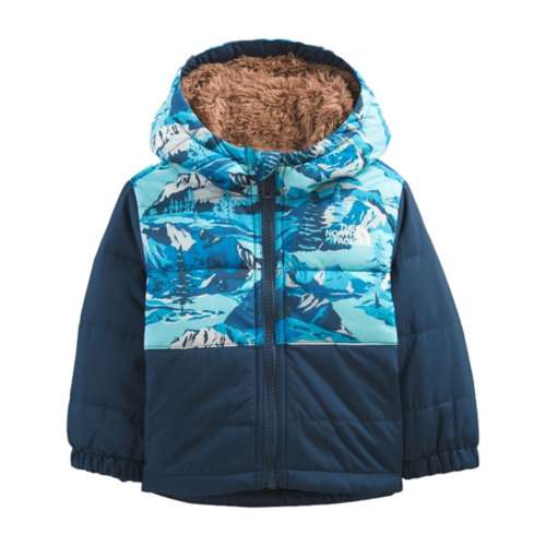 Baby The North Face Reversible Mount Chimbo Hooded Mid Puffer Jacket