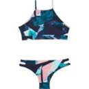 Girls' Raisins Cross Road High Neck Swim Bikini Set