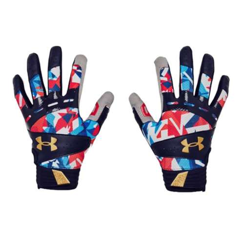 Women's Under armour 3021461-103 Motive USA Softball Batting Gloves