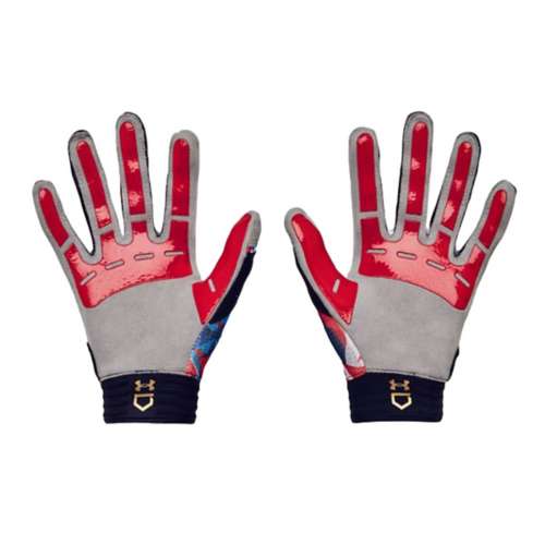 Women's Under armour 3021461-103 Motive USA Softball Batting Gloves