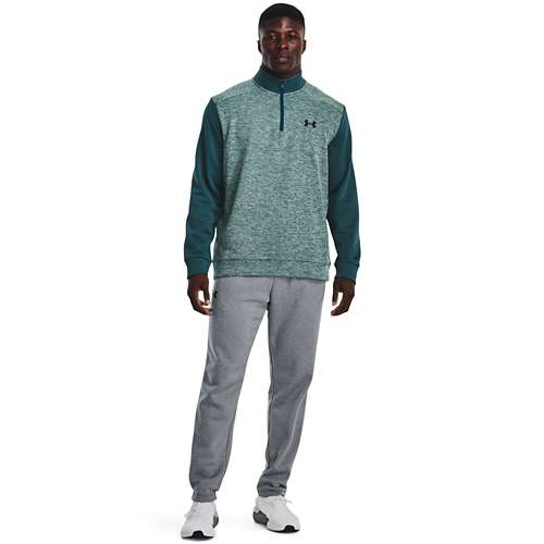 Atlanta Braves Under Armour Tech Quarter-Zip Performance Pullover - Charcoal