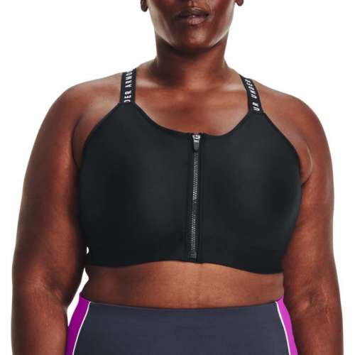 Women's Under Armour Mid Keyhole Sports Bra Black – Bench-Crew