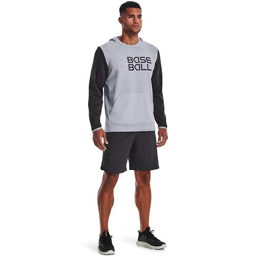 Men's Under Armour Shorts Baseball Graphic Hoodie