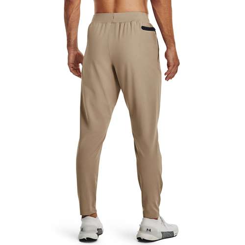 Women's Tapered Stretch Woven Pants - All in Motion Brown M 1 ct