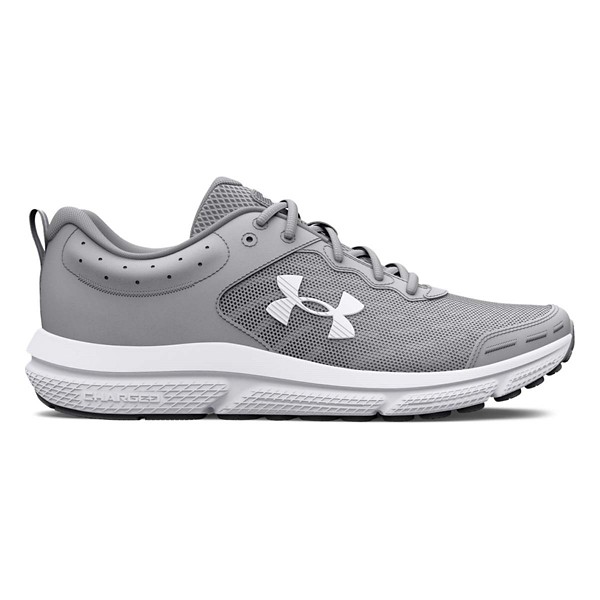 Men's Under Armour Charged Assert 10 Running Shoes 10.5 Regular Grey Heather