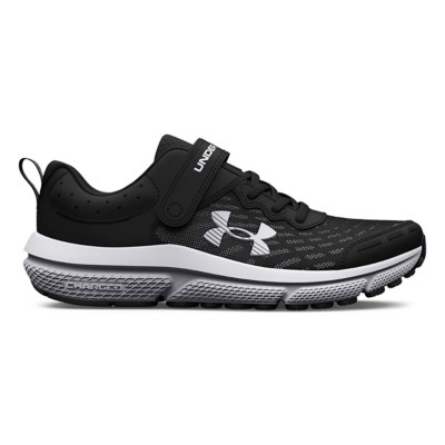 Little Kids' Under armour Green Assert 10 Hook N Loop Running Shoes