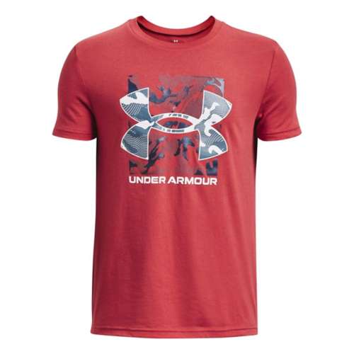 Kids' Under Armour Box Logo Camo T-Shirt