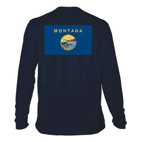 Men's Vapor Apparel MT Weathered State Solar Long Sleeve T-Shirt