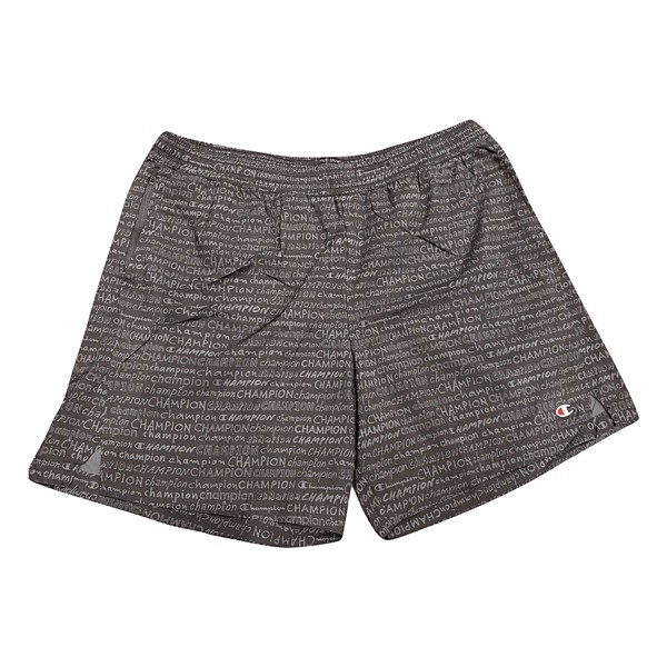 Men's Champion Allover Script Logo Print Shorts product image