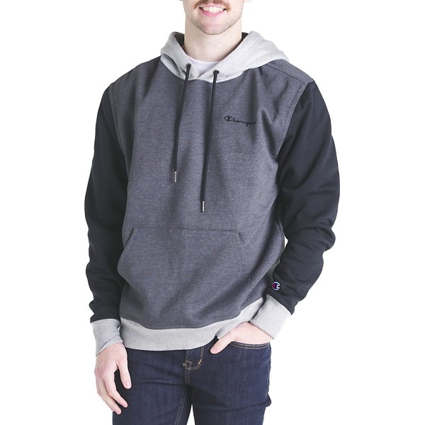 Men's Champion Powerblend Colorblock Hoodie product image