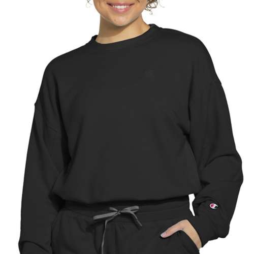 Women's Champion Soft Touch Sweats Drawstring Crewneck Sweatshirt