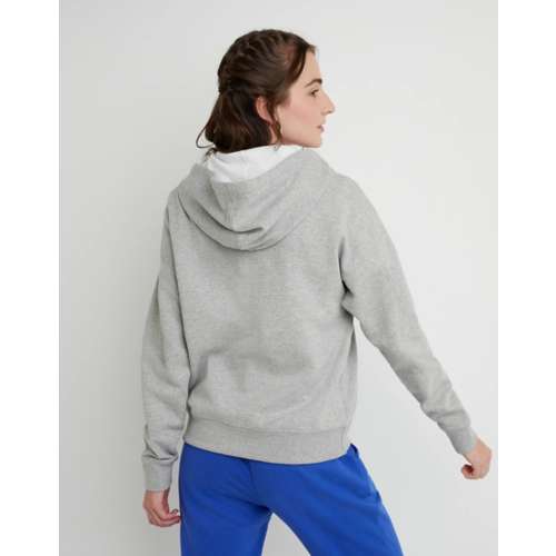 Wyoming Cowboys Women's Powerblend Hood - Fig