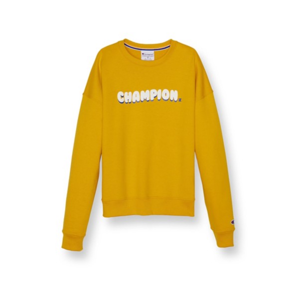 Women's Champion Powerblend Fleece Relaxed Bubble Crewneck Sweatshirt product image