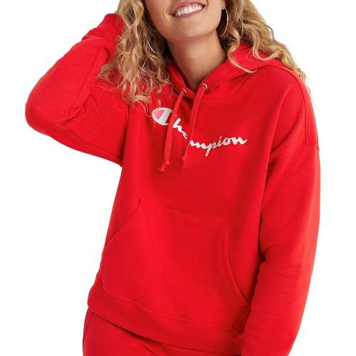 Women's Champion Powerblend Relaxed Tonal Script Graphic Hoodie