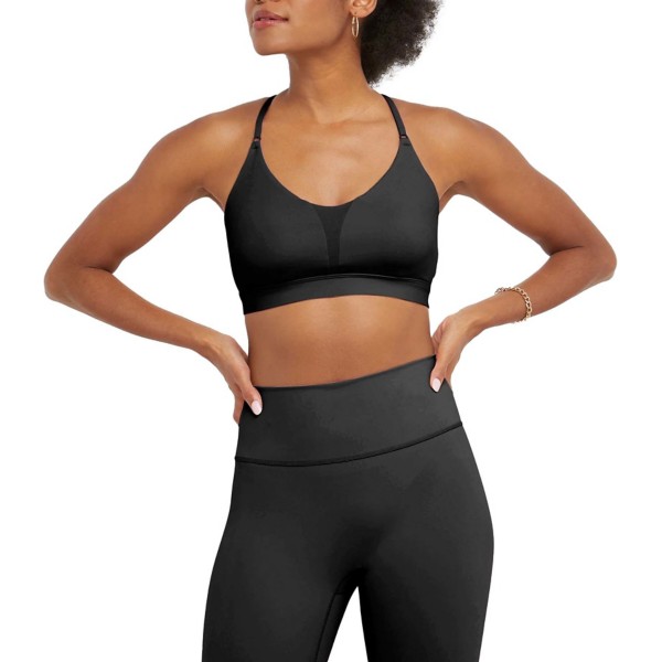 Women's Champion Soft Touch Sports Bra XLarge Black