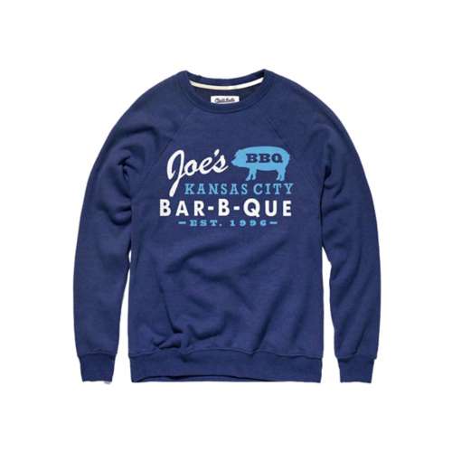 Men's Charlie Hustle Joe's KC BBQ Crewneck Sweatshirt