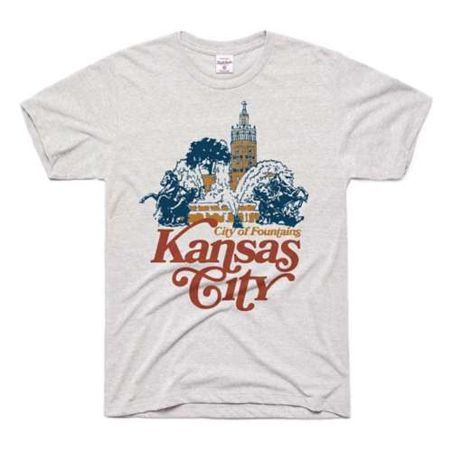 Adult Charlie Hustle City Of Fountains T-Shirt
