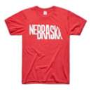 Adult Charlie Hustle State Of Nebraska T-Shirt