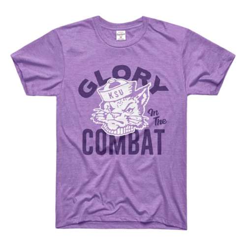 Charlie Hustle Kansas State Wildcats Glory Combat T-Shirt