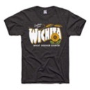 Adult Charlie Hustle Greetings From Wichita T-Shirt