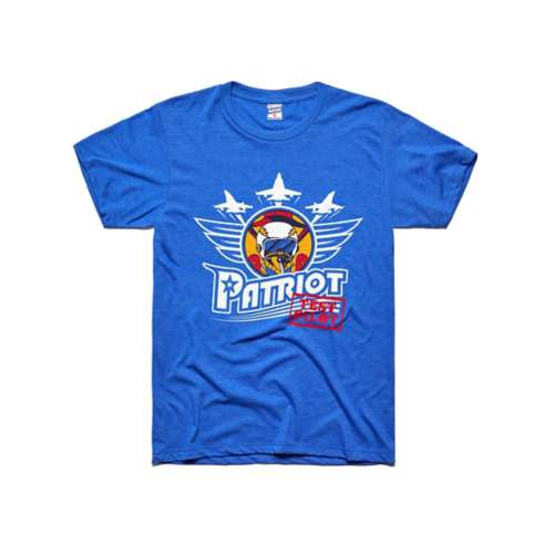 Adult Charlie Hustle Patriot Coaster T-Shirt