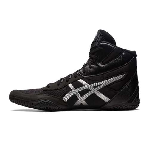 Asics black 2025 lyte wrestling shoes