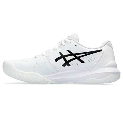 Men's White asics Gel-Challenger 14 Tennis Shoes