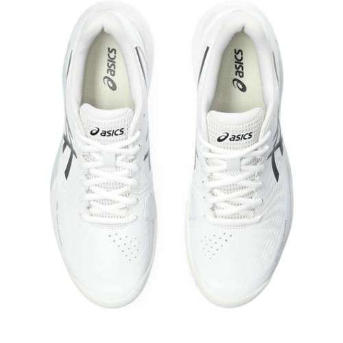 Men's White asics Gel-Challenger 14 Tennis Shoes