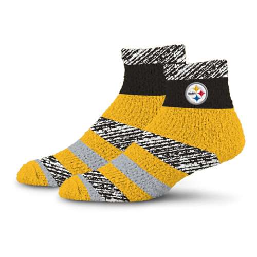 For Bare Feet Women's Pittsburgh Steelers Rainbow RMC Socks