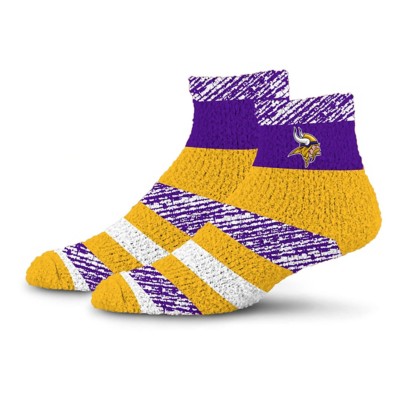 For Bare Feet Women's Minnesota Vikings Rainbow RMC Socks