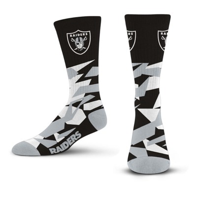 For Bare Feet Las Vegas Raiders Shattered Camo Socks