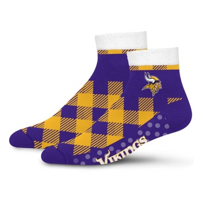 For Bare Feet Minnesota Vikings Cozy Buff Socks