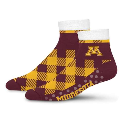 For Bare Feet Minnesota Gophers Cozy Buff Socks