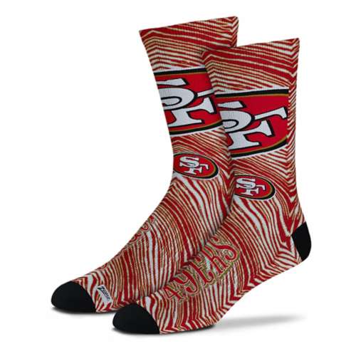 For Bare Feet San Francisco 49ers Zubaz Fever Socks | SCHEELS.com