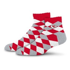 For Bare Feet Kansas City Chiefs Snowflake Lane Socks