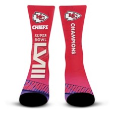 For Bare Feet Kansas City Chiefs Snowflake Lane Socks