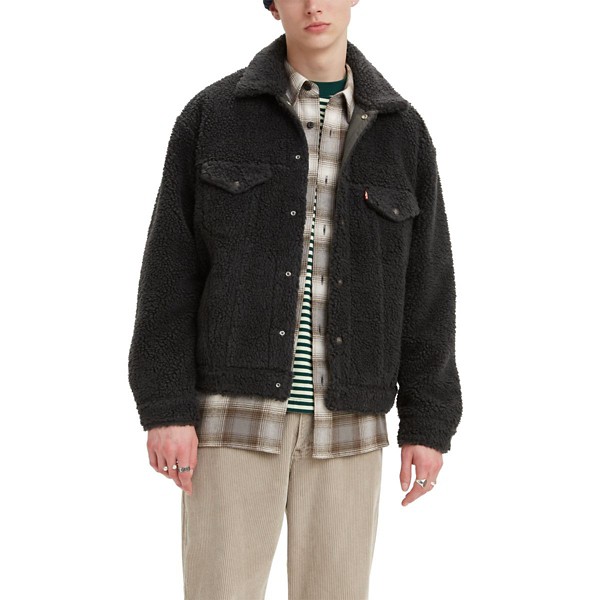 Men's Levi's Cozy Vintage Sherpa Trucker Jacket product image