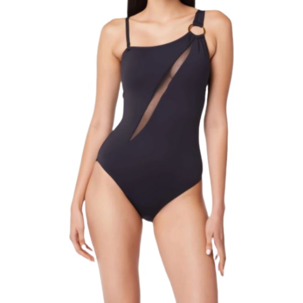 Women's Bleu Rod Beattie One Shoulder Mesh One-Piece product image