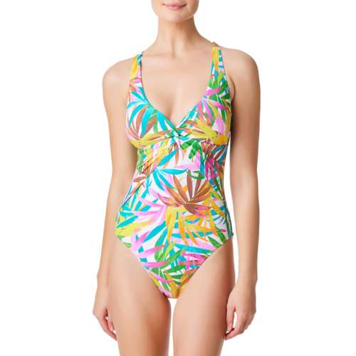 Miami Dolphins Women's Bikini Set 2 Piece Summer Beach Cross Swimwear Suit  Gift