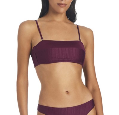 Women's Sanctuary Seamed Bandeau Swim Bikini Top