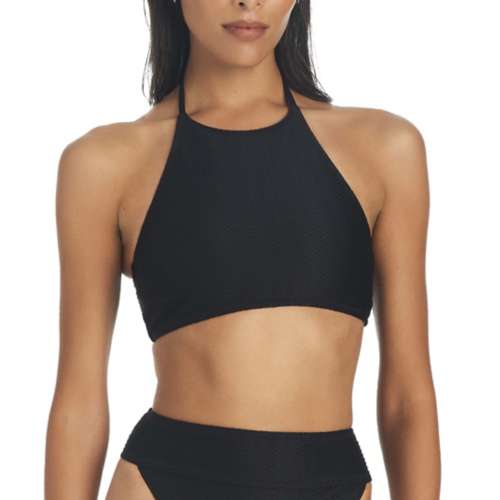 Women's Sanctuary High Neck Halter Swim Bikini Top