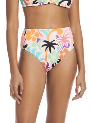 Women's Sanctuary Island Mirage Reversible High Rise Swim Bottoms