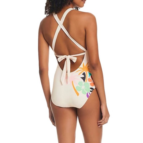 Women's Sanctuary Island Mirage Flora High Neck One Piece Women's Sanctuary Island Mirage Flora High Neck One Piece
