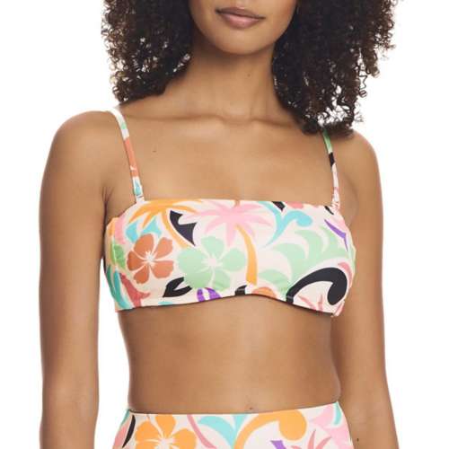 Women's Sanctuary Island Mirage Reversible Bandeau Swim Bikini Top