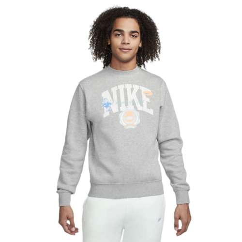 Men's Nike Sportswear Logo Fleece Crewneck Sweatshirt