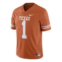 Nike Texas Longhorns #1 Game Football Jersey