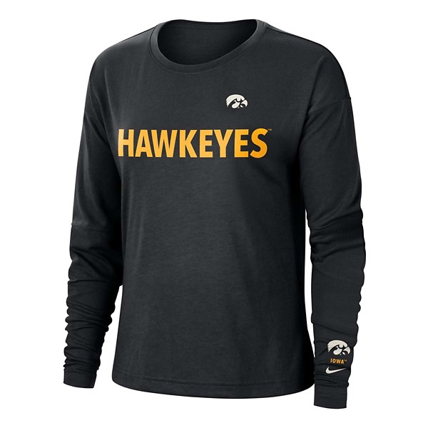 Nike Women's Iowa Hawkeyes DriFit Long Sleeve Shirt product image
