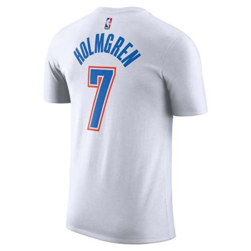 Nike Oklahoma City Thunder Chet Holmgren #7 Name & Number T-Shirt